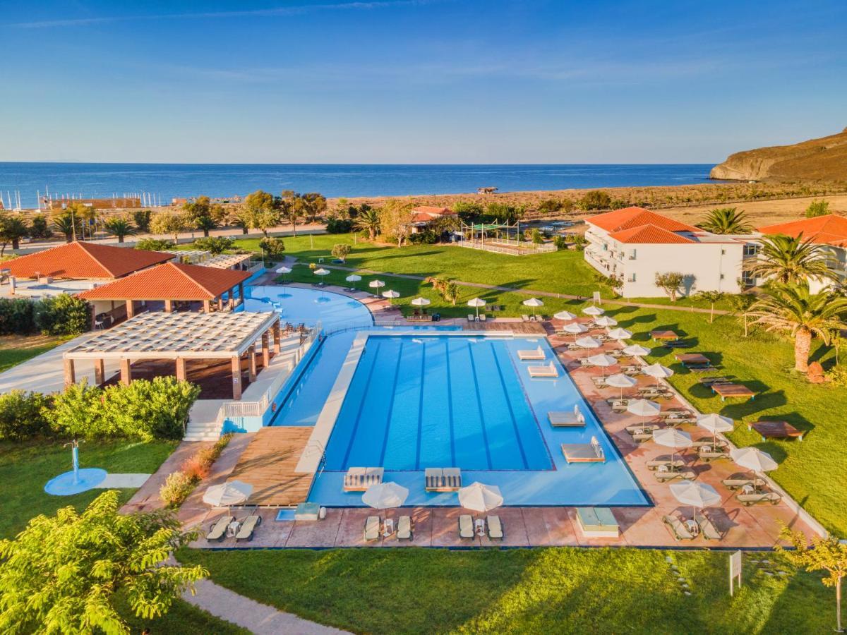 Aeolian Village Beach Resort Skála Eresoú Exteriör bild
